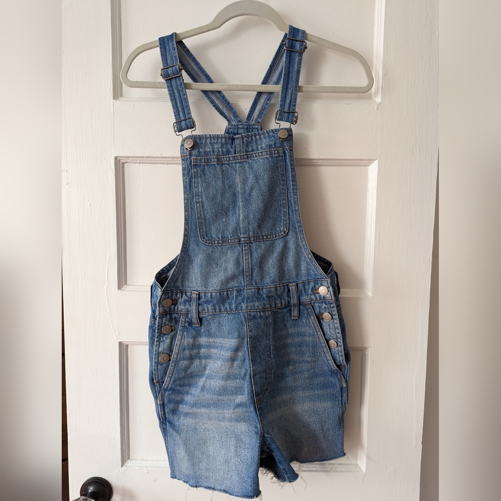 Madewell overall shorts sz. XS